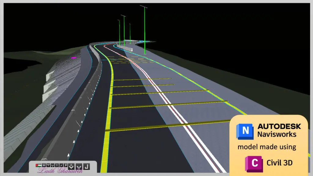 The starting point—a standard, untextured Navisworks viewport